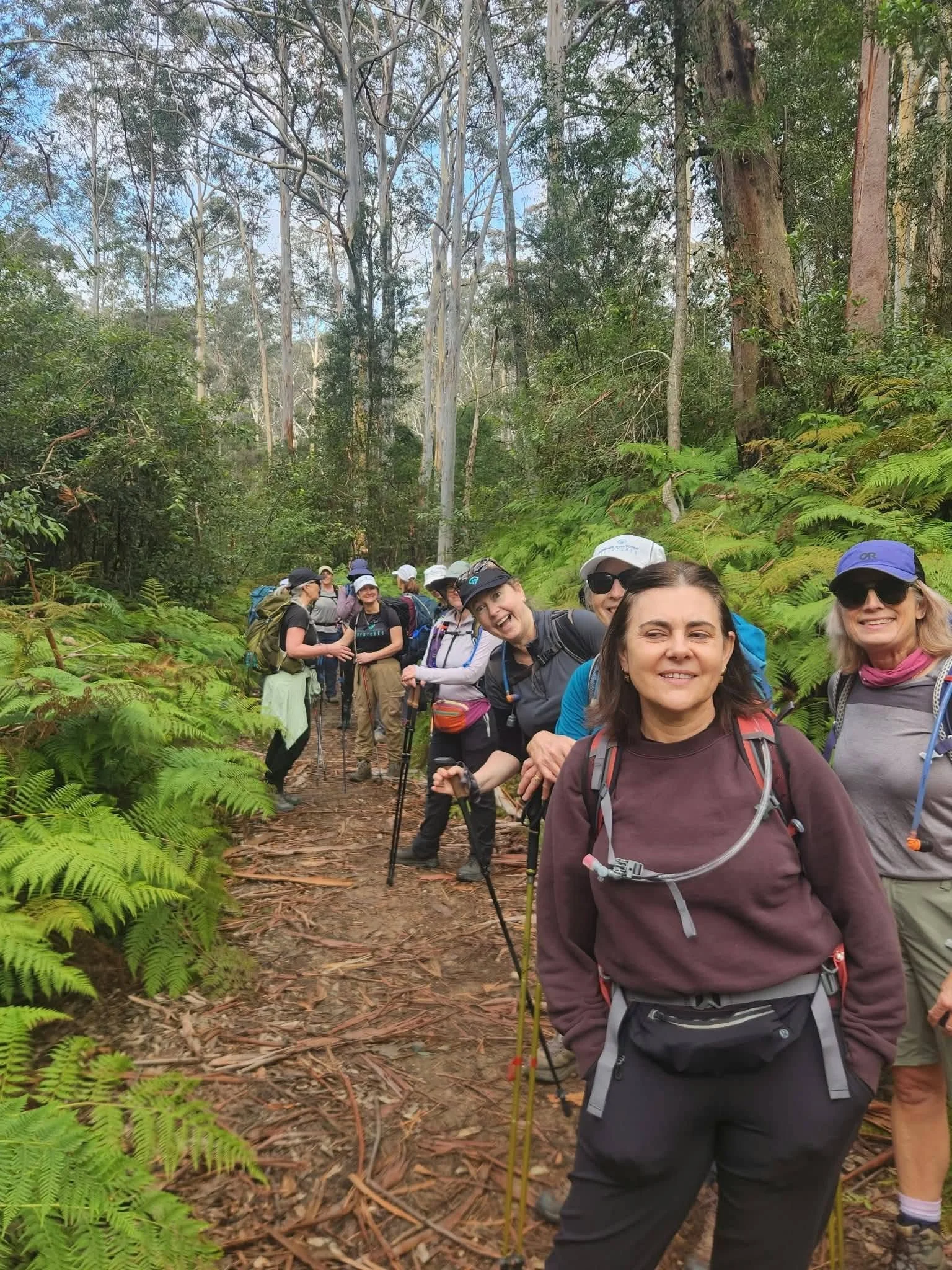 Group on track winmalee.jpg