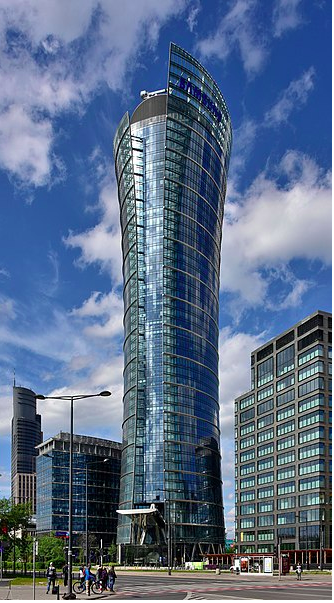 La torre del Warsaw Spire (Wikimedia commons)