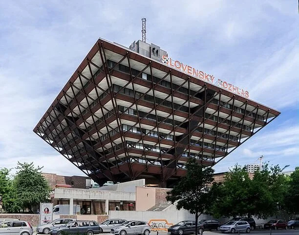 L’edificio della Radio nazionale slovacca | Wikimedia