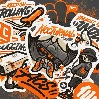 ALL-CITY Series | Sticker Pack Vol.6