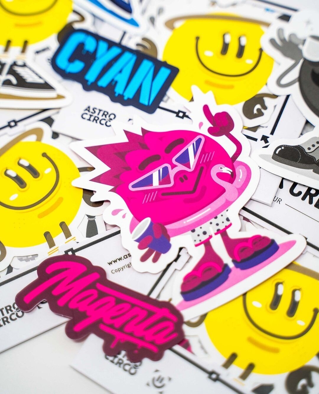 Let's meet these awesome characters from our Ink Crew Sticker Pack! Available now on our online shop. Check the link in bio. 😎🎨 ⁠
.⁠
.⁠
.⁠
.⁠
⁠
#InkCrew #StickerPack #astrocircostudio #stickers #art #stickershop #stickerart #streetart #design #smal