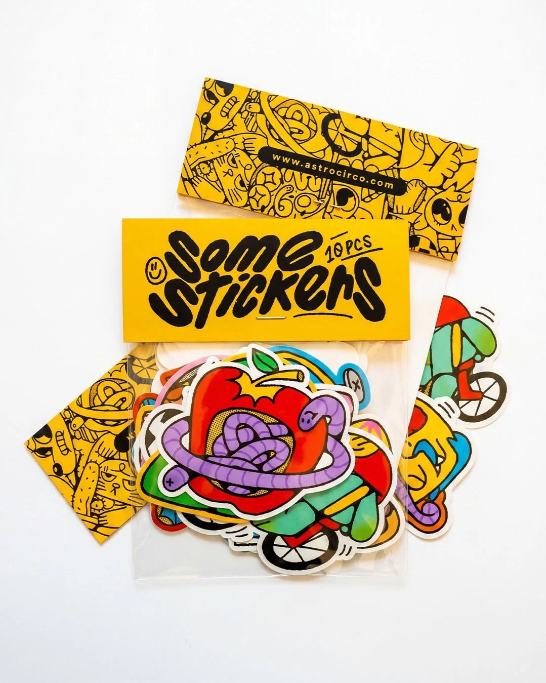 I&rsquo;m super happy and excited to be invited to participate in this designer sticker pack project. Huge thanks to @jukeboxprint ￼ for this lovely opportunity to collaborate and bring this sticker pack to life together.

The pack comes with 10 supe