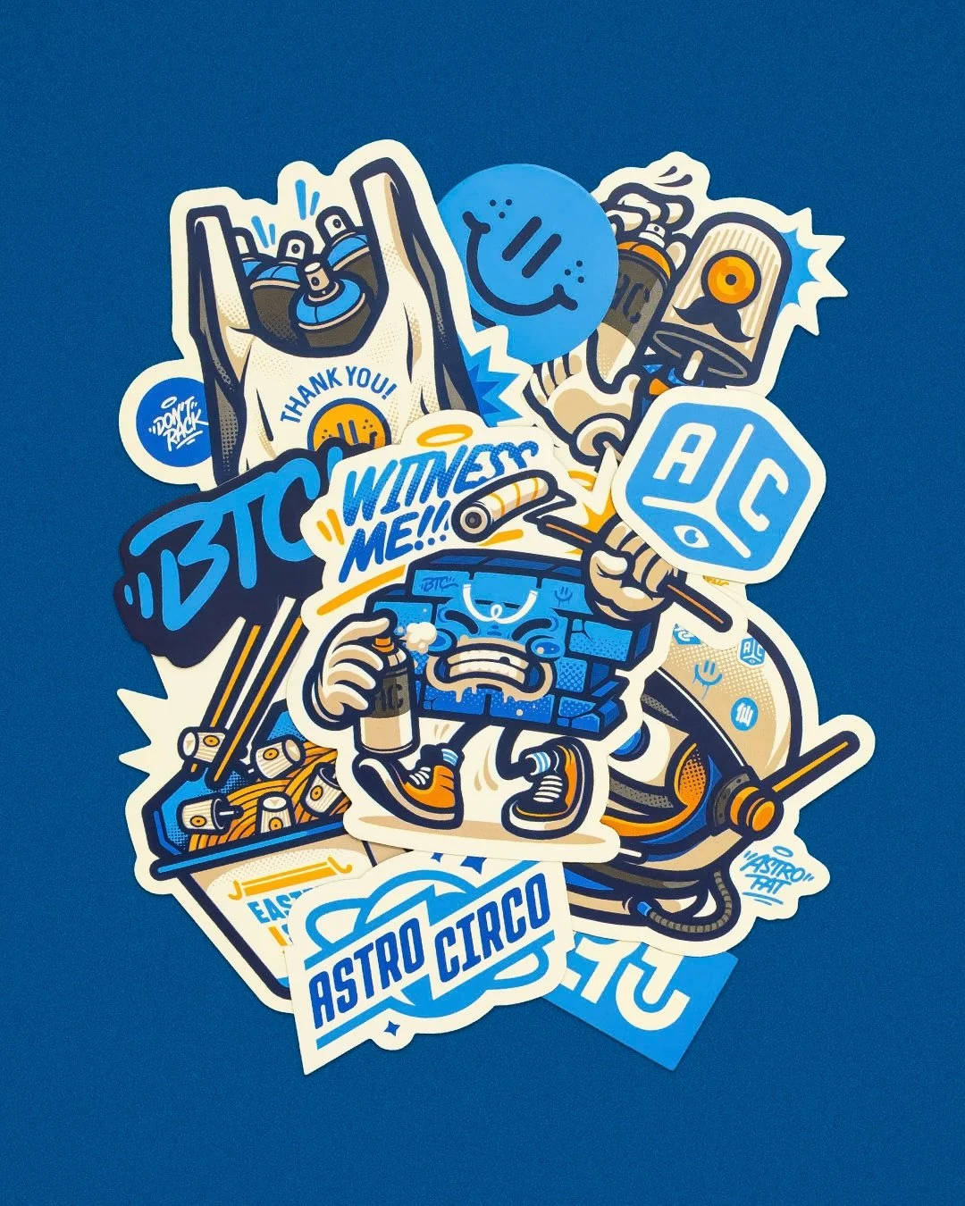 Stick them wherever the memories happen this summer ☀️✨💙💛
.
.
#sticker #stickerpack #astrocircostudio #graffitiworldwide #graphicdesign