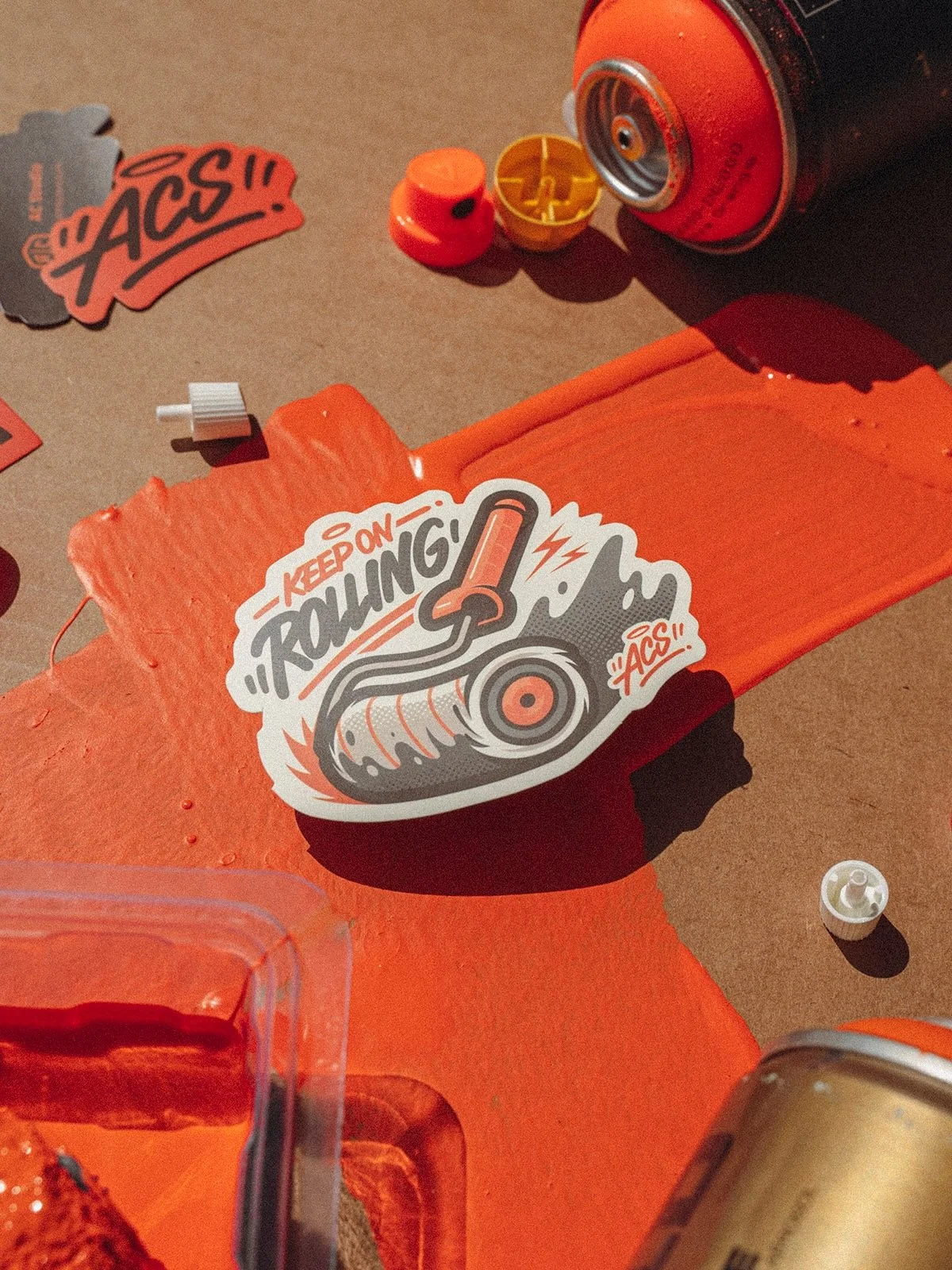 Keep on rolling🤘
.
.
.
#astrocircostudio #graffitiworldwide #stickers #allcity