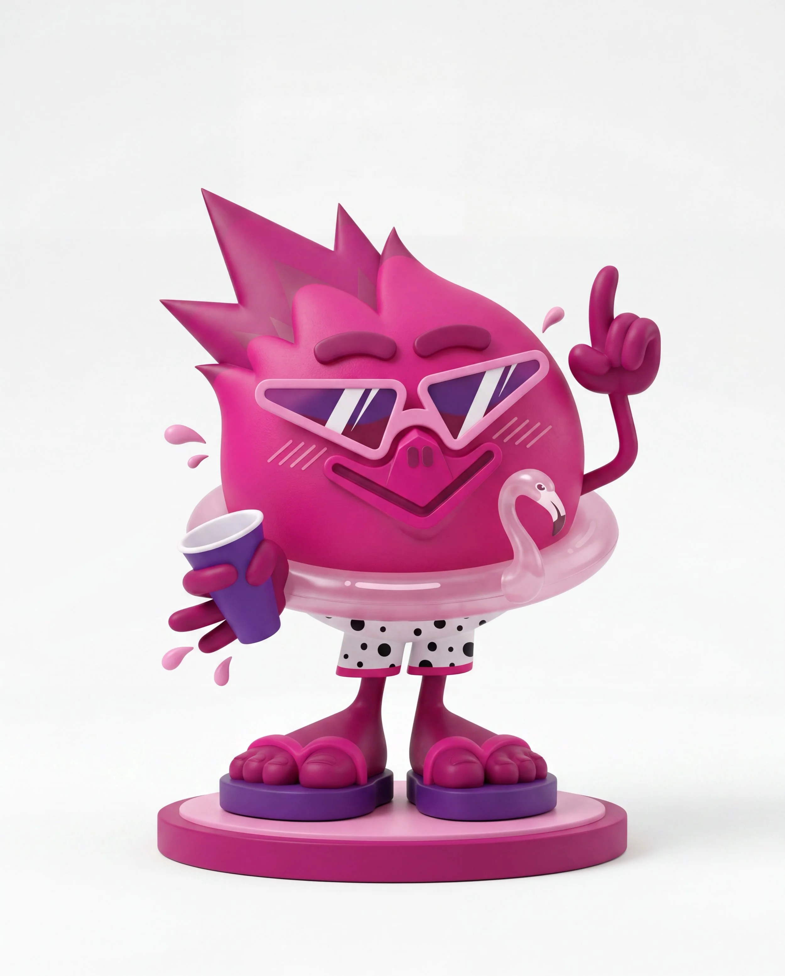 Meet Magenta. 💗🔥

Born from a dragon fruit, raised for the party.
Too hot for summer, too cool to care. 😎 stay juicy✌️
.
.
.
#characterart #dragonfruit #stickers #magenta #graphicdesignstudio as