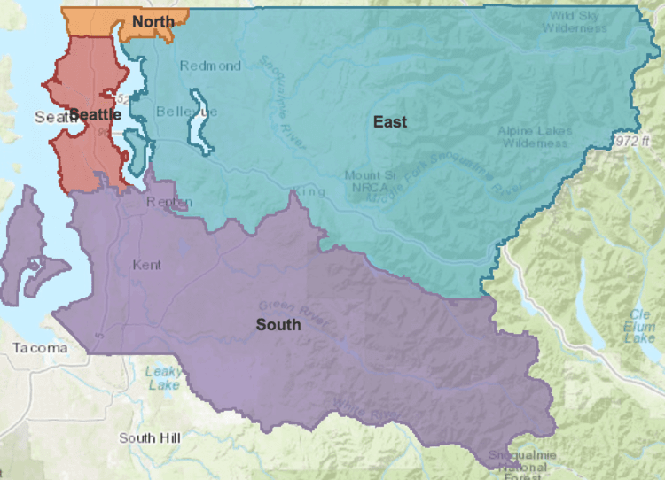 Maps - King County, Washington