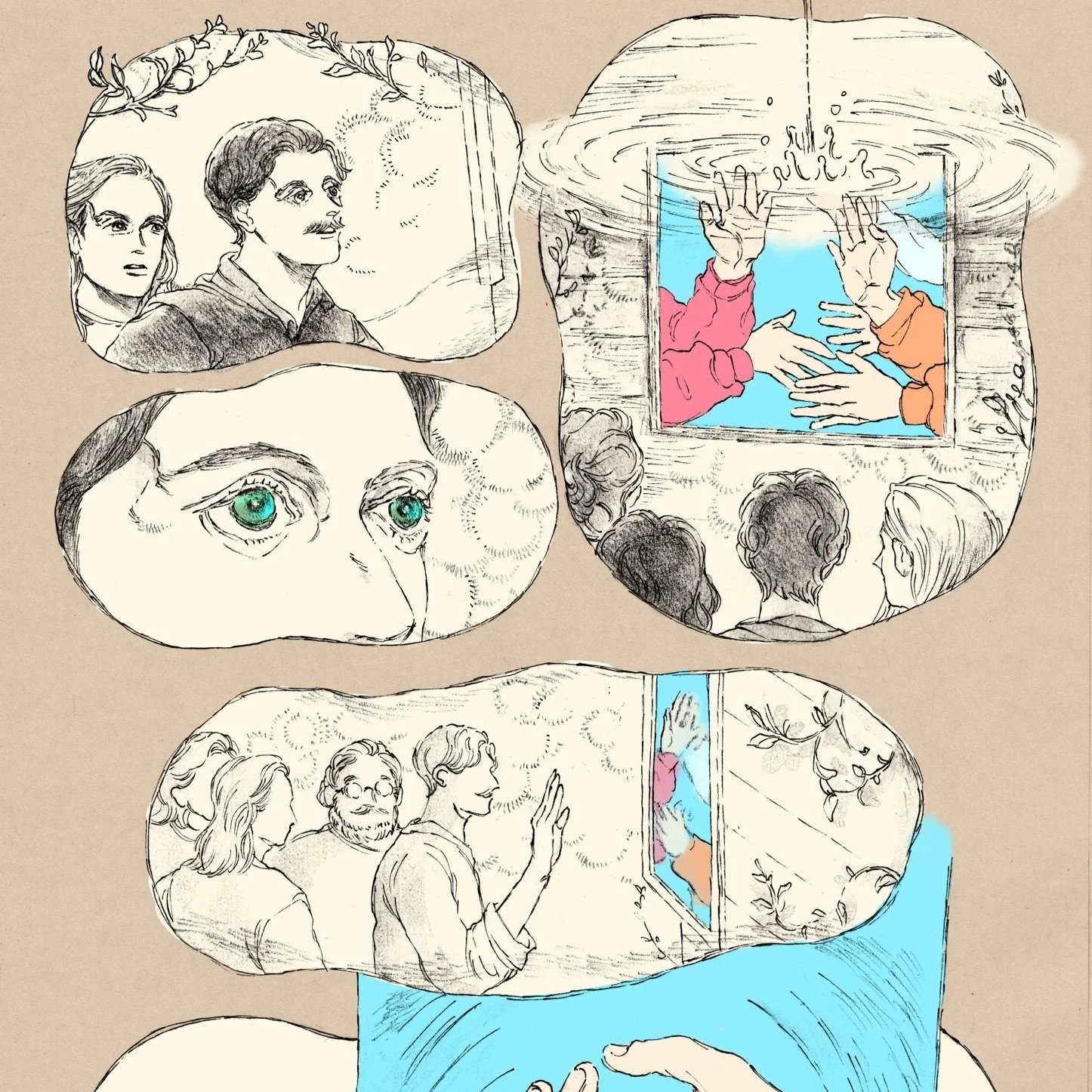 Cartoon - Things We Have In Common - by Teira Nosakana!