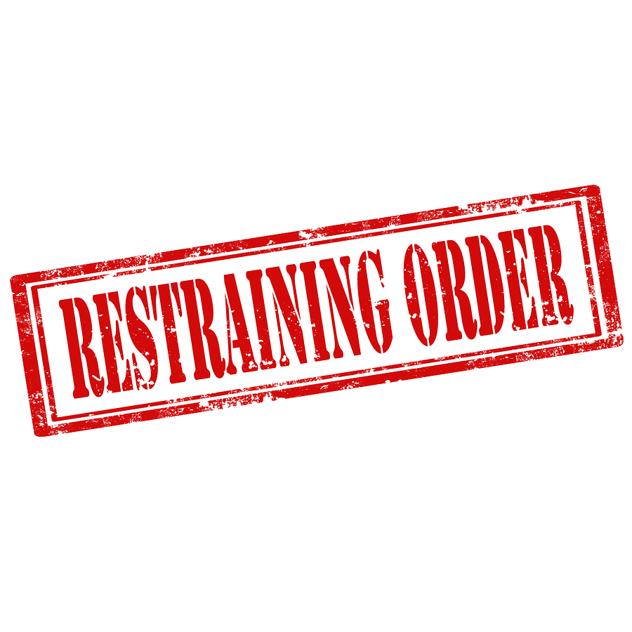 bigstock Restraining Order stamp 62393405