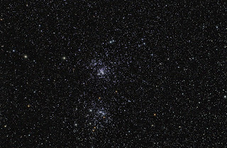 The Double Cluster is an easy and pretty target..
