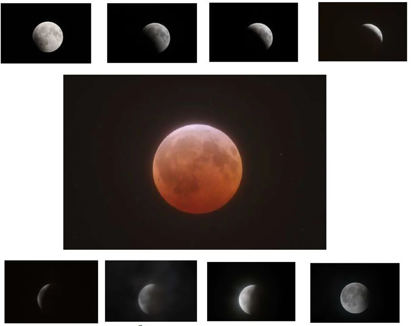 The December 21st, 2010 Total Lunar Eclipse – Partial Phases &amp; TotalityCanon 40D at Prime Focus of an Orion EON ED80 Refracting Telescopeon a Losmandy G-11 Equatorial Mount