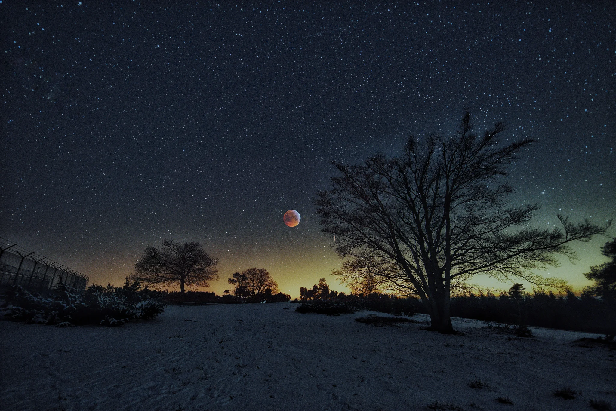 Lunar eclipse Clemens Gilles