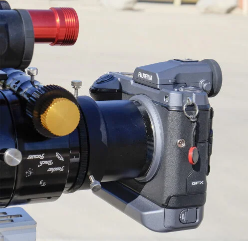 GFX 100 with 3″ rotator and GFX adapter