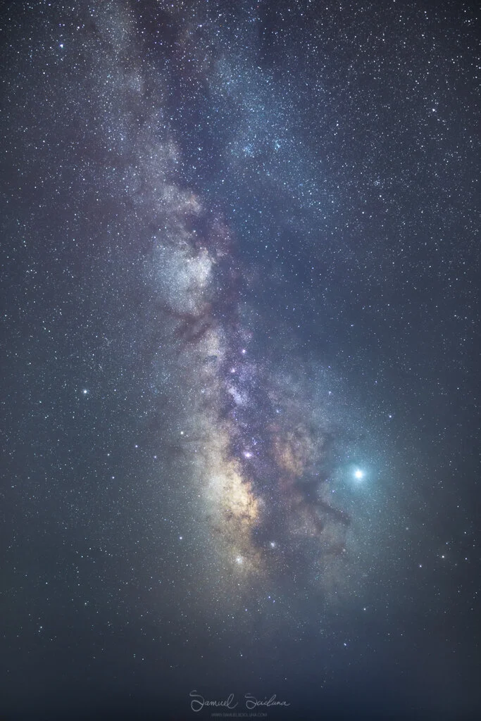 My first ‘tracked’ image, a 2 minute exposure without any star trails using the Sifo Rotator.