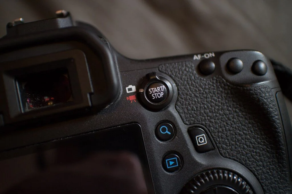If you’re using a DSLR, start Live View mode.