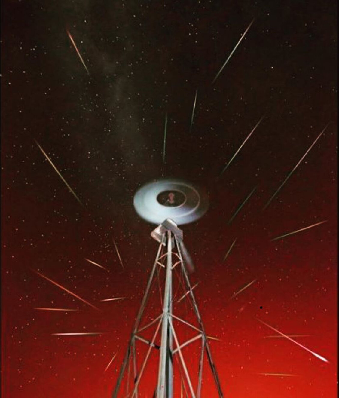 Meteor shower! August is one of the best meteor showers of the year, the Perseid Meteors. This is an image that took many frames to capture as many meteors as possible.