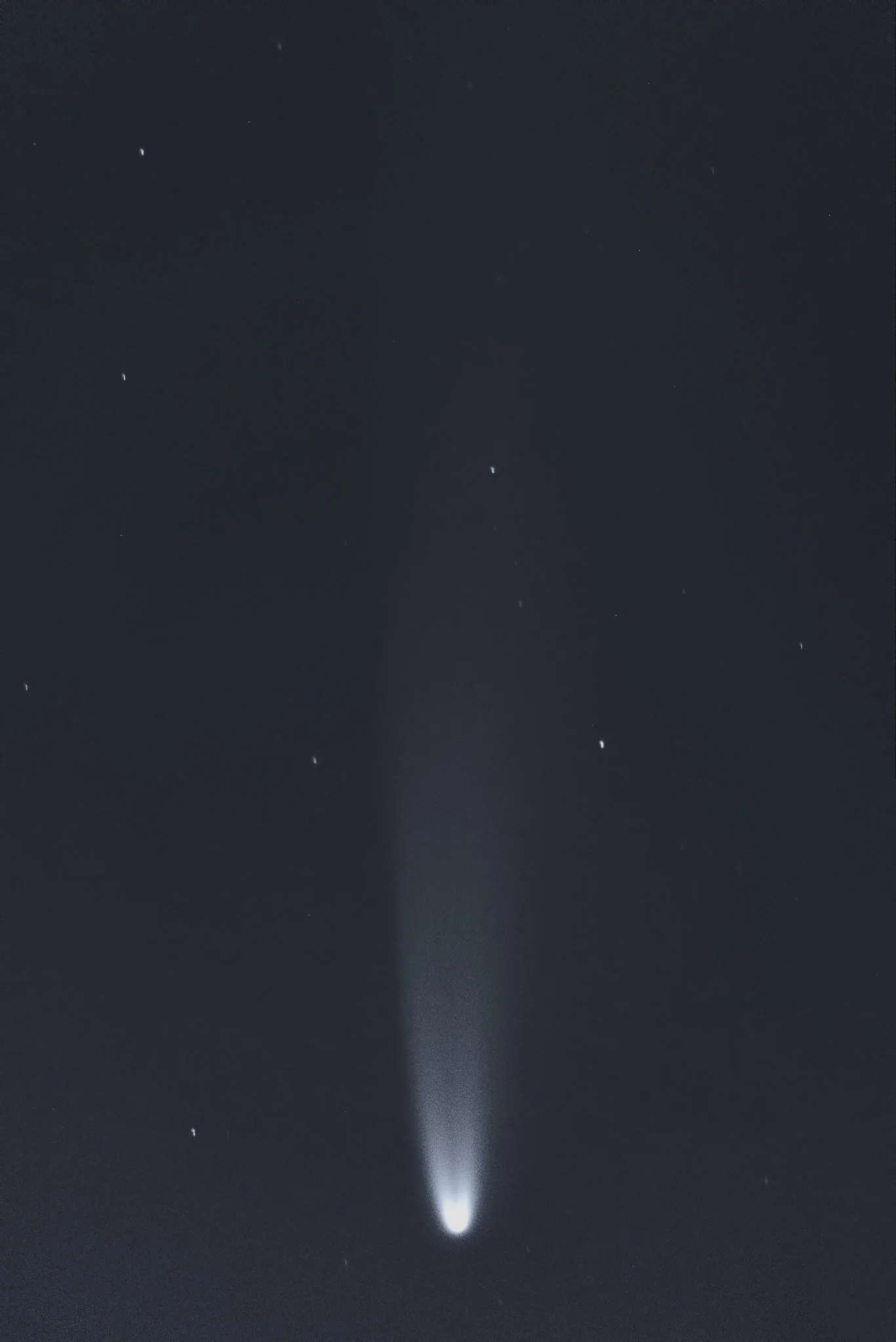 NEOWISE-20200709-5Comet C/2020 F3 on July 9th at 4:33am EST. Celestron C6, Canon T7i camera, ISO800, 16s exposureImage by JPWillinghan