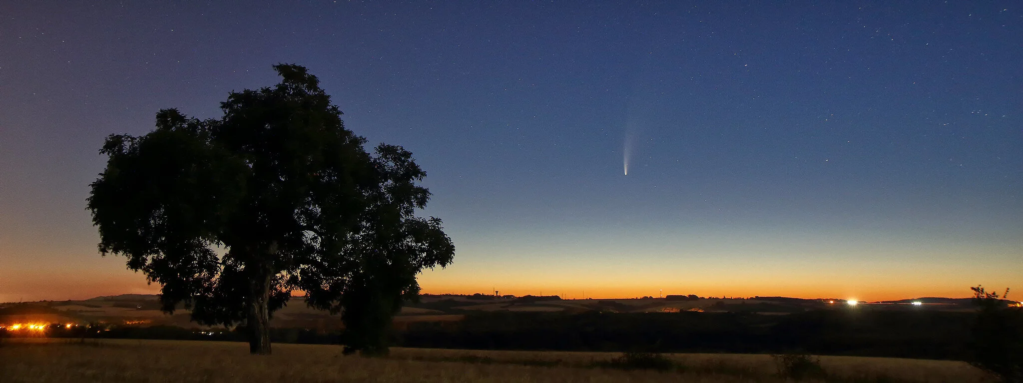 La comète Neowise au petit matin à AuxerreImage by Jean-Jacques Cordier