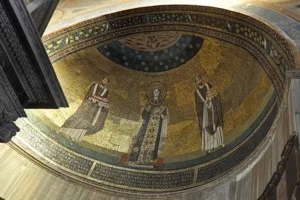 Apsidis opus musivum.
