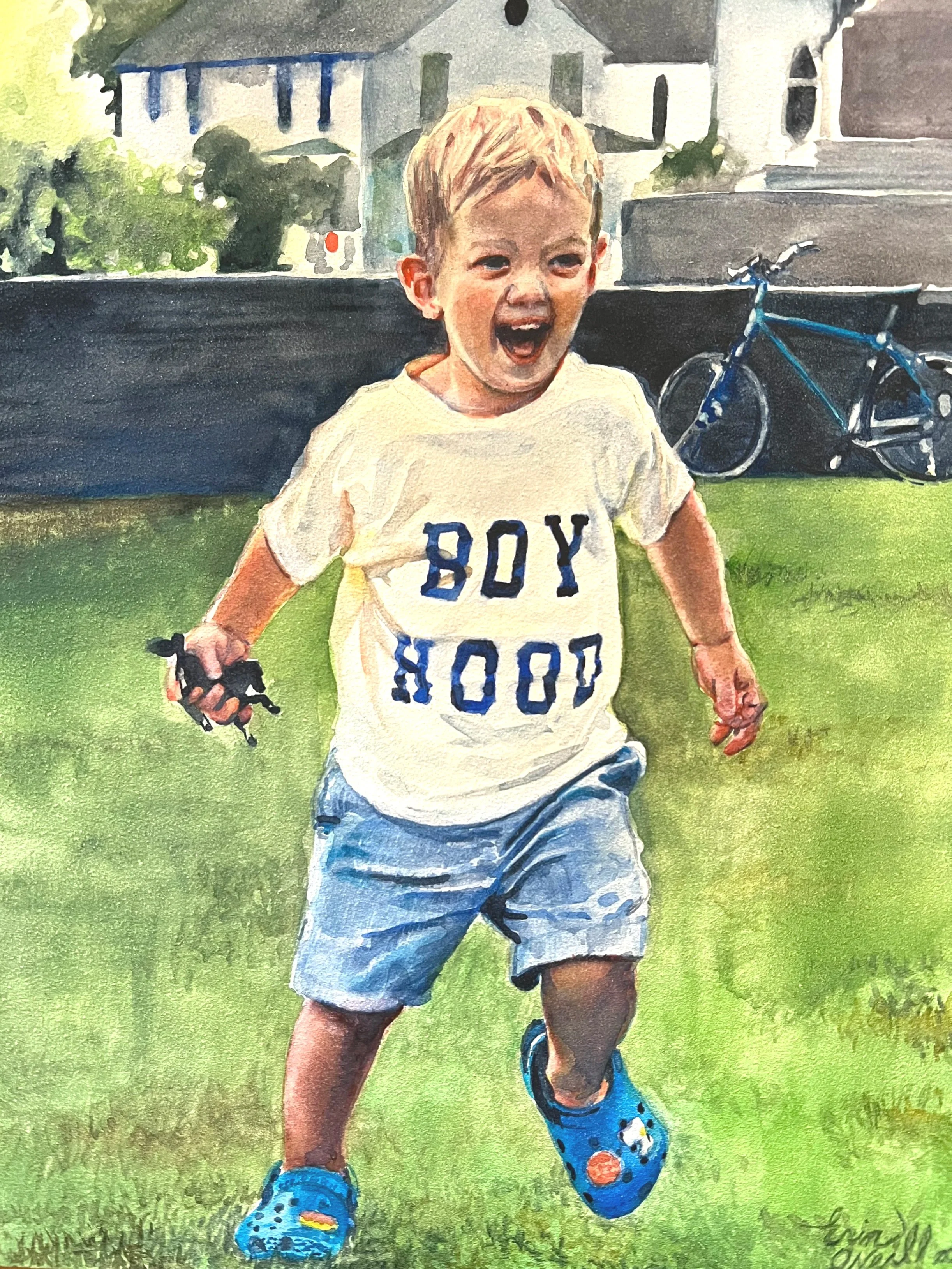 10x8 Portrait of child