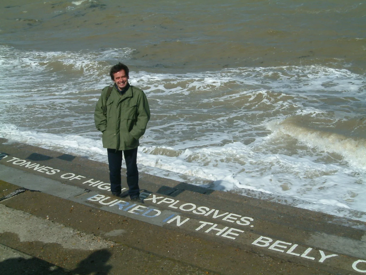 End of the World, poem by Ros Barber, text by Simon Barker