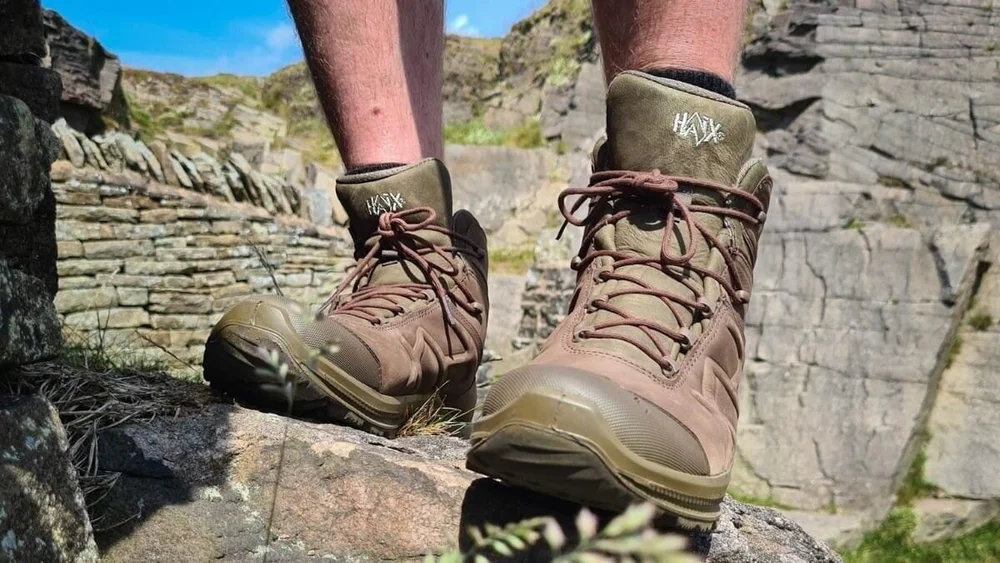Gear Review Wear Testing Haix Black Eagle Nature Gtx Mid Waterproof Hiking Boots Rogue Rambler Uk