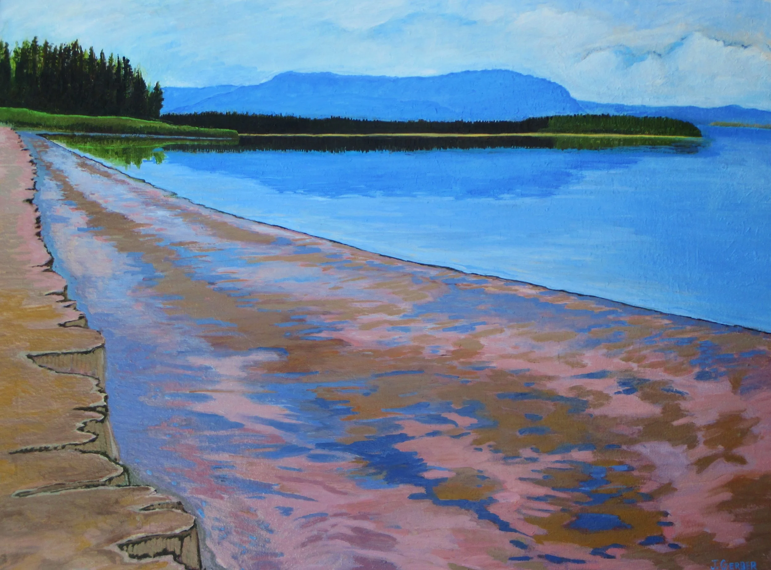 Beach View of Nahanni Range.JPG