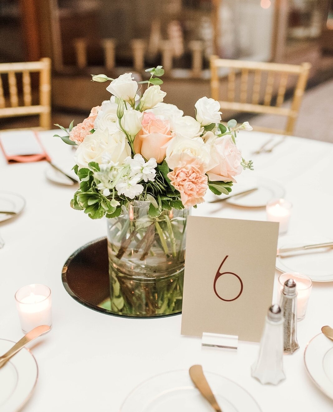 Little details can make a significant difference when it comes to your wedding reception! 🤏⁠
⁠
Many couples focus on their centerpieces and floral arrangements, and while these elements are vital, we have a few other overlooked details to highlight.