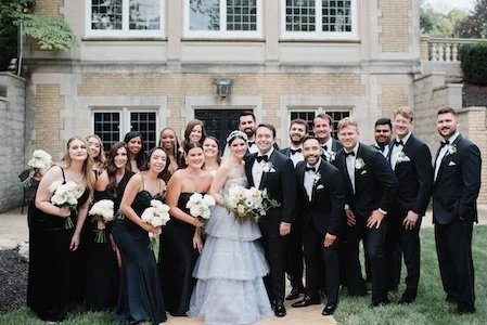 Lauren and Alfonso’s Elegantly Bold Wedding at Laurel Hall