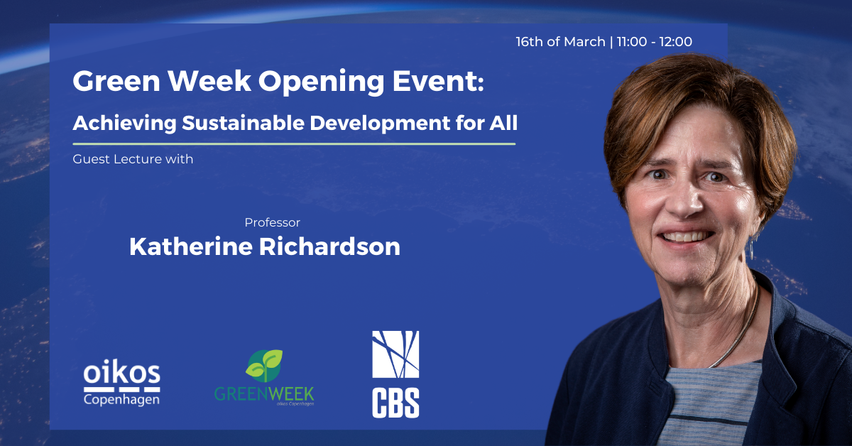 Achieving Sustainable Development for All |&nbsp;with Katherine Richardson