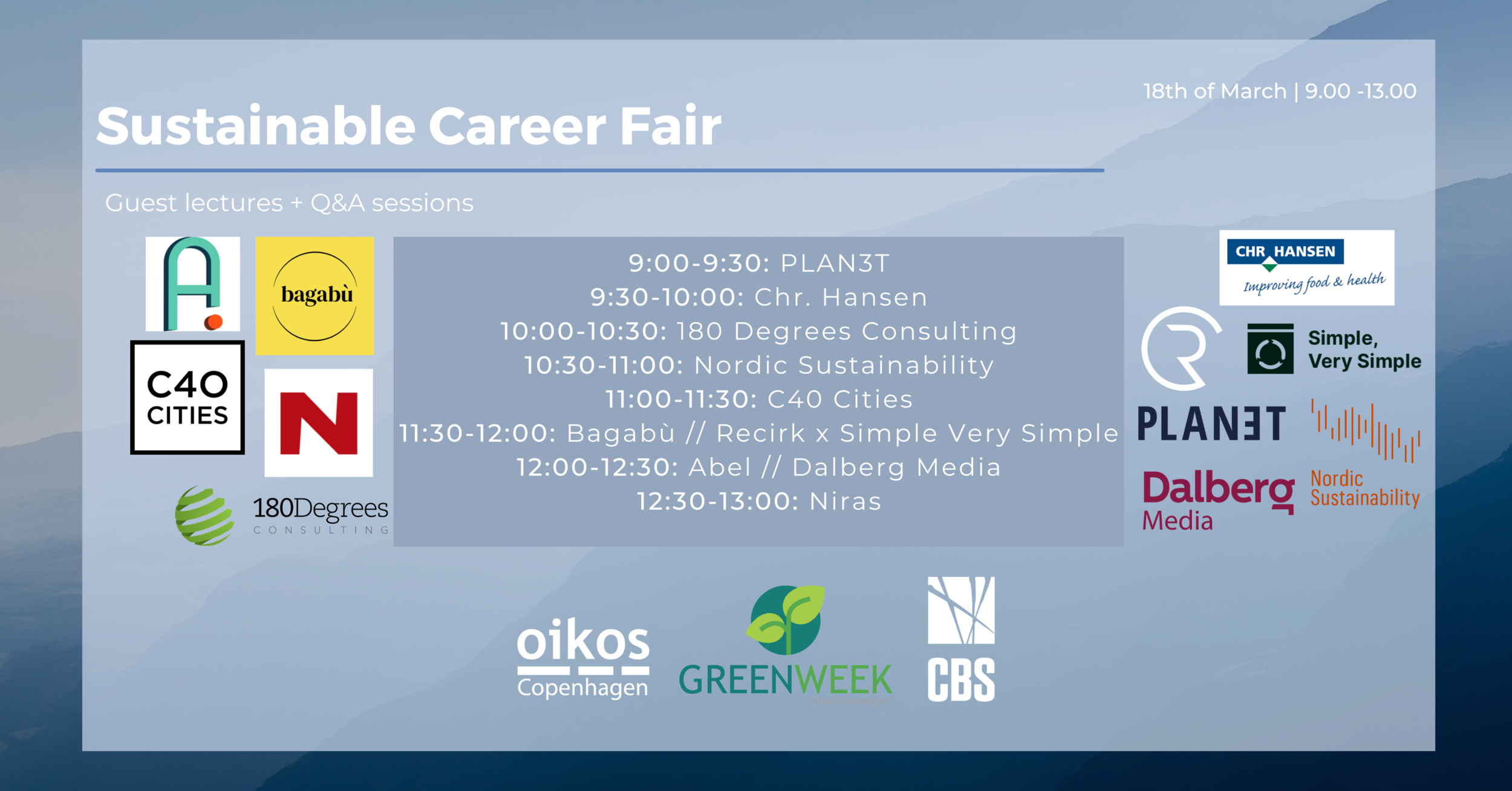 Sustainable Career Fair