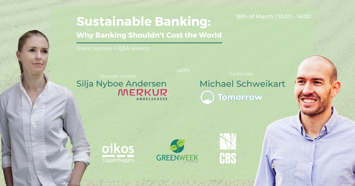 The Future of Sustainable Banking |&nbsp;with Merkur &amp; Tomorrow