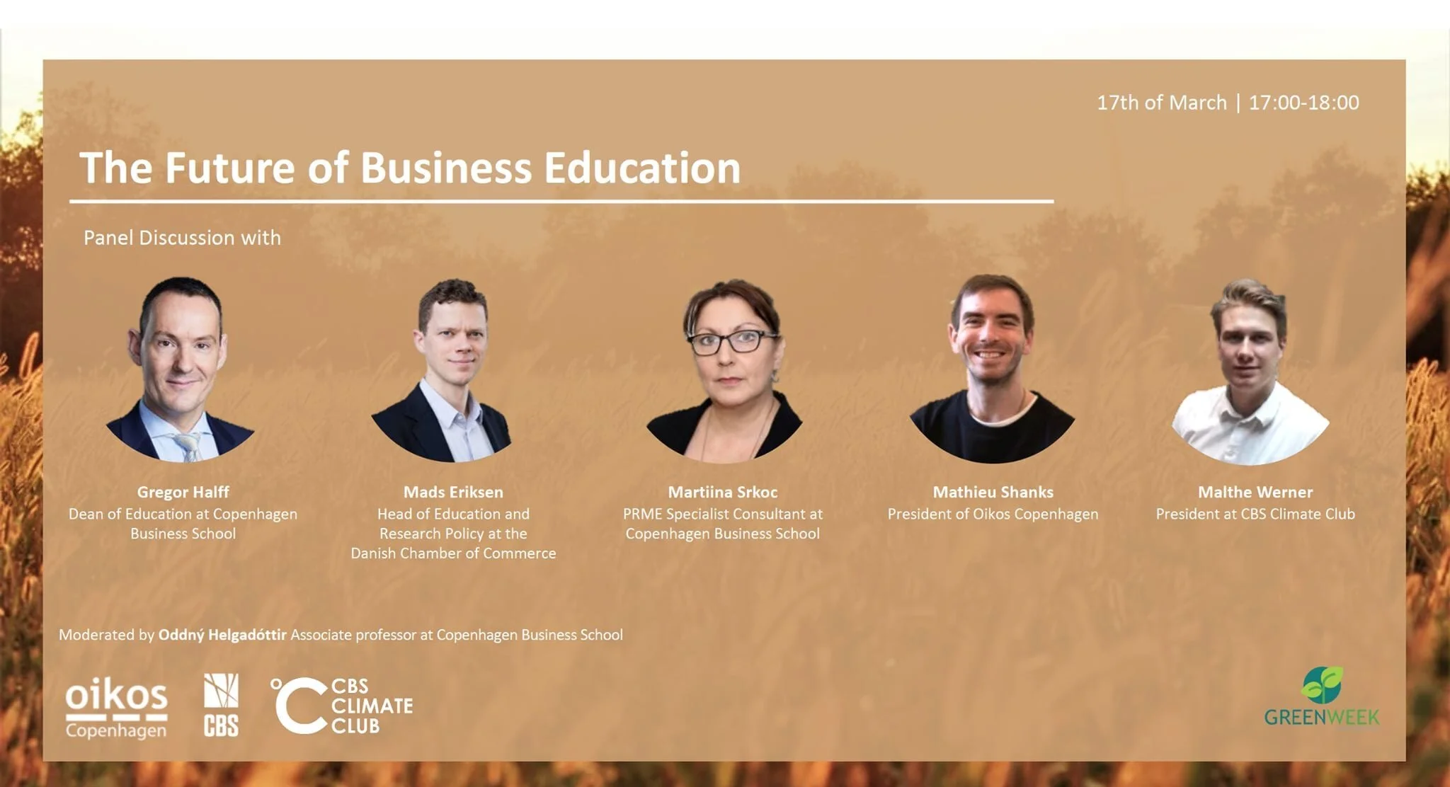 CBS Climate Club presents: The Future of Business Education 