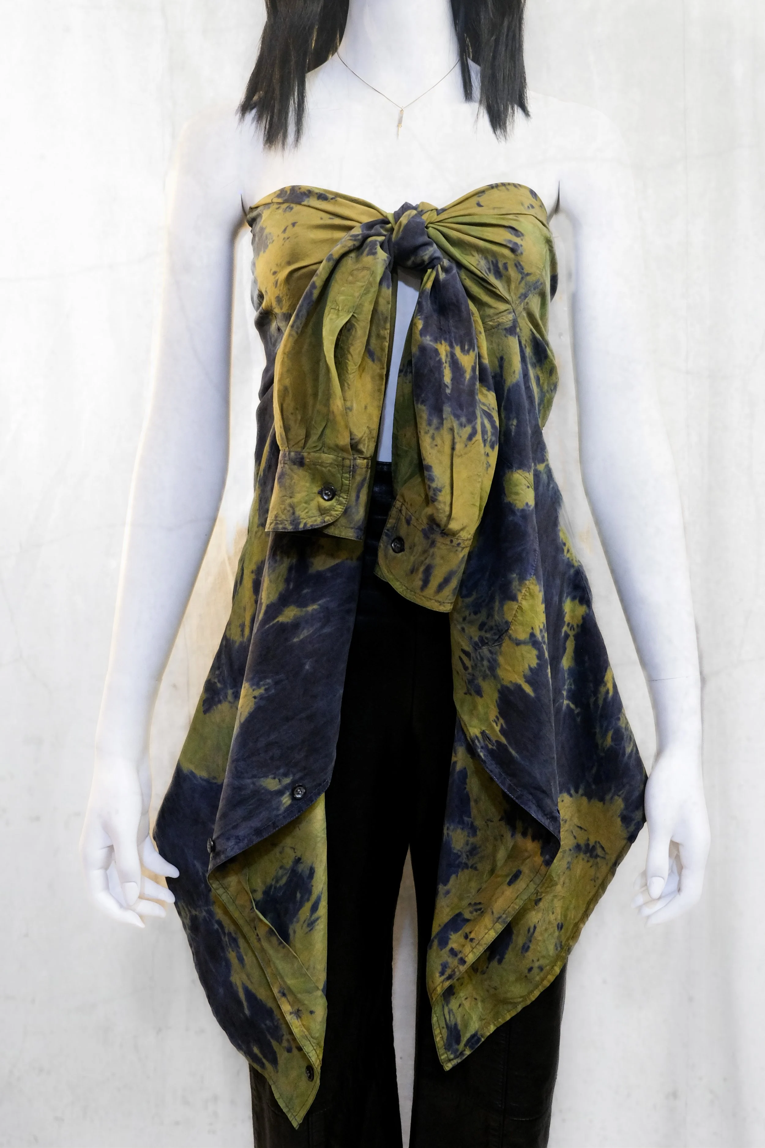 Silk Oversized Button Down - O/S