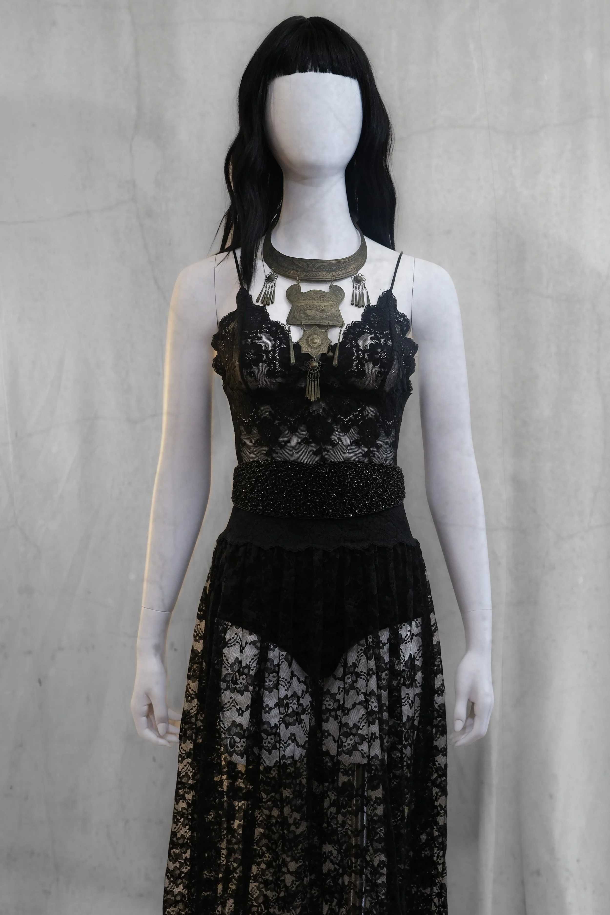 chinese dress ladies Amazon.com: Vintage Sheer Black Lace Long Sleeves High Neck Prom Evening  Dresses Champagne US 2 : Clothing, Shoes & Jewelry main image 1
