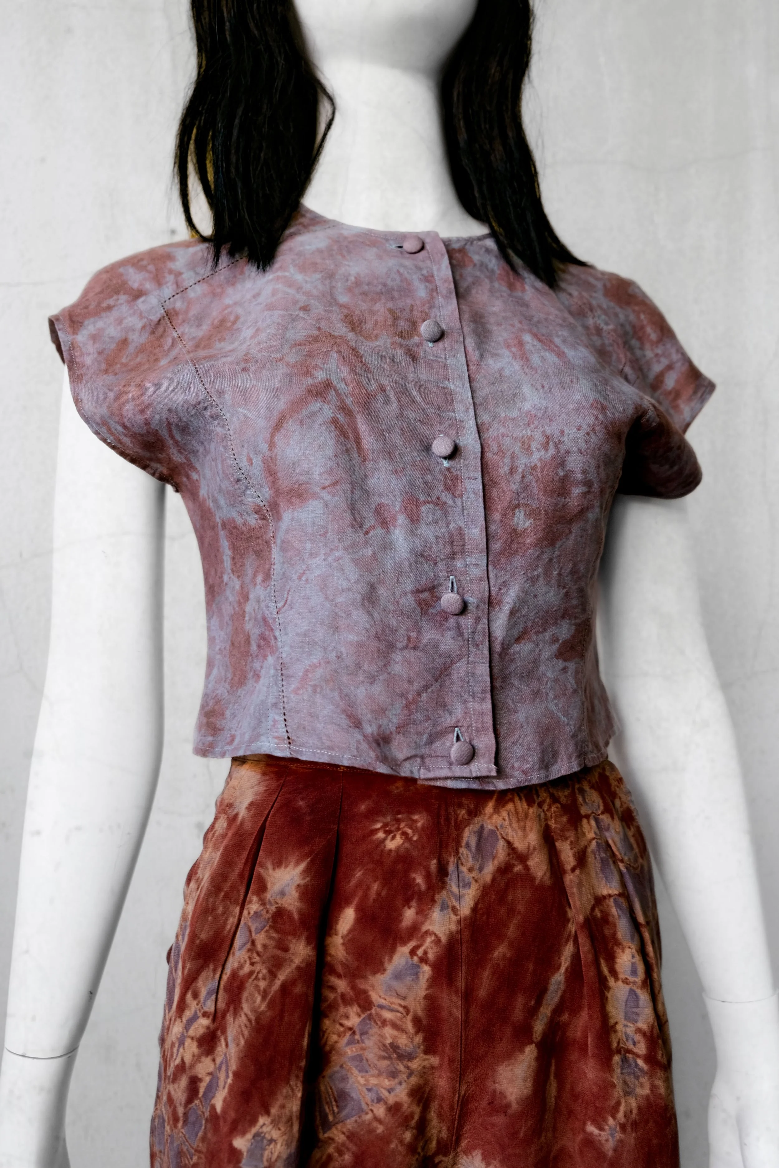 LINEN SHORT SLEEVE - X SMALL