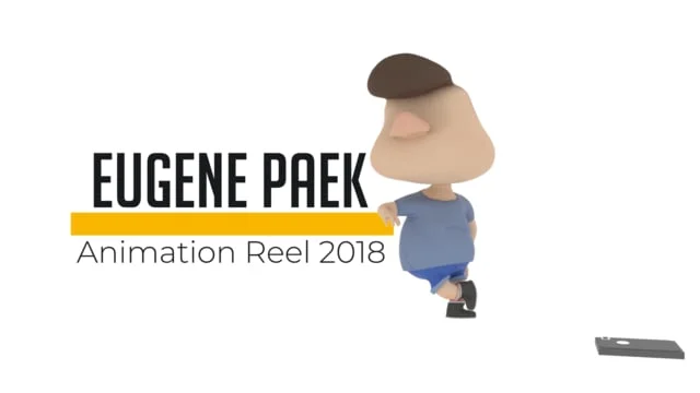 Eugene Paek Animation Reel 2018