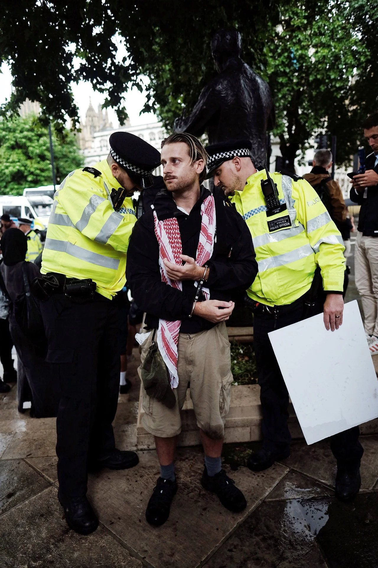 Defend Our Juries_Gandhi statue Parliament_Angela Christofilou_21_07_2025_36.jpg