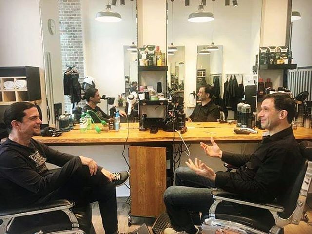 George Hair Salon, a meeting place for new and old friends 😀

Meeting is never an accident. 
A good place attracts good people. Adrian tells how he met, at George Hair Salon, the best friend he has never had. &quot;Ștefan and me went to the same pri