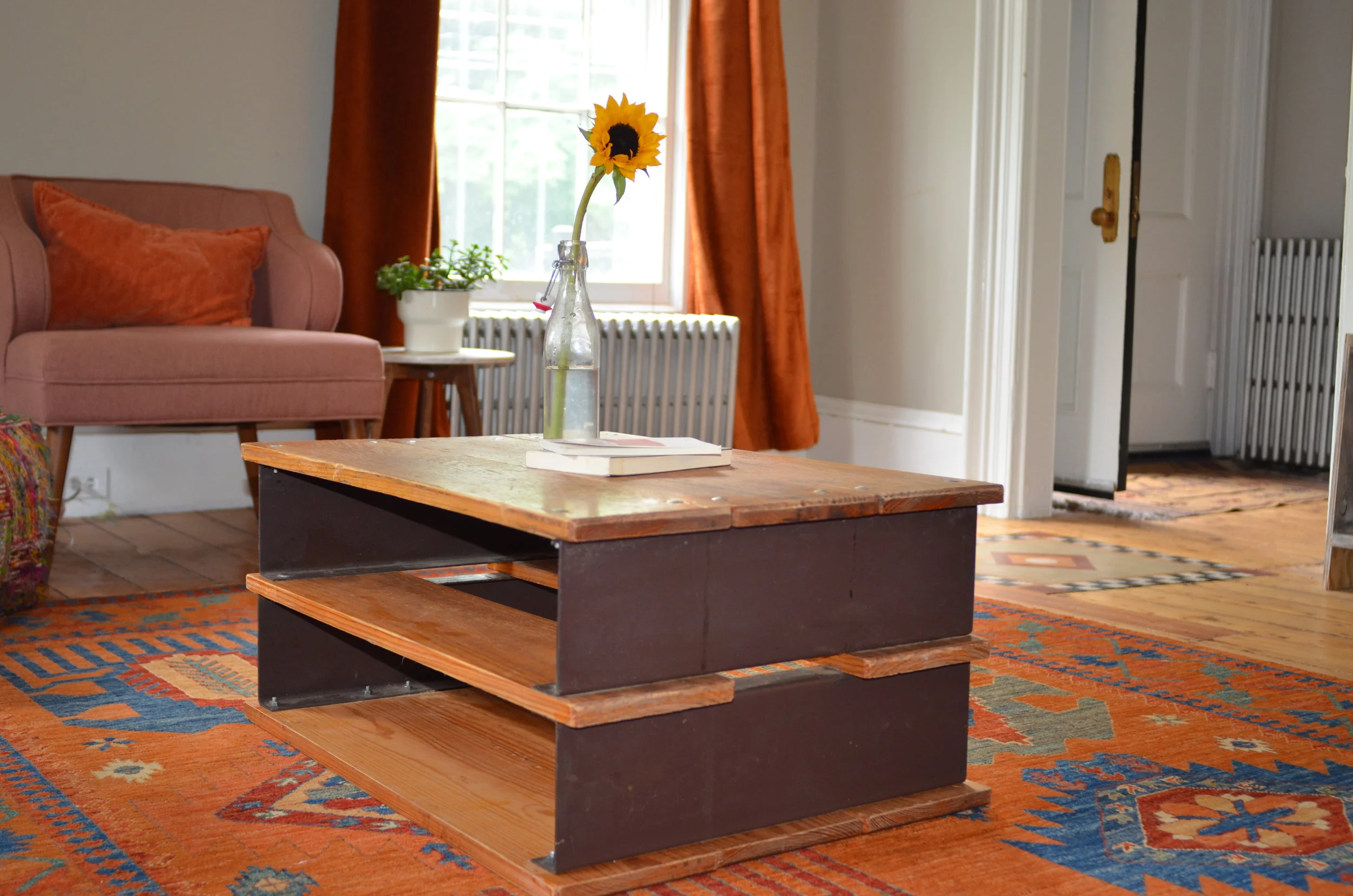 UPCYCLED PRINCETON UNIVERSITY BLEACHER BOARD