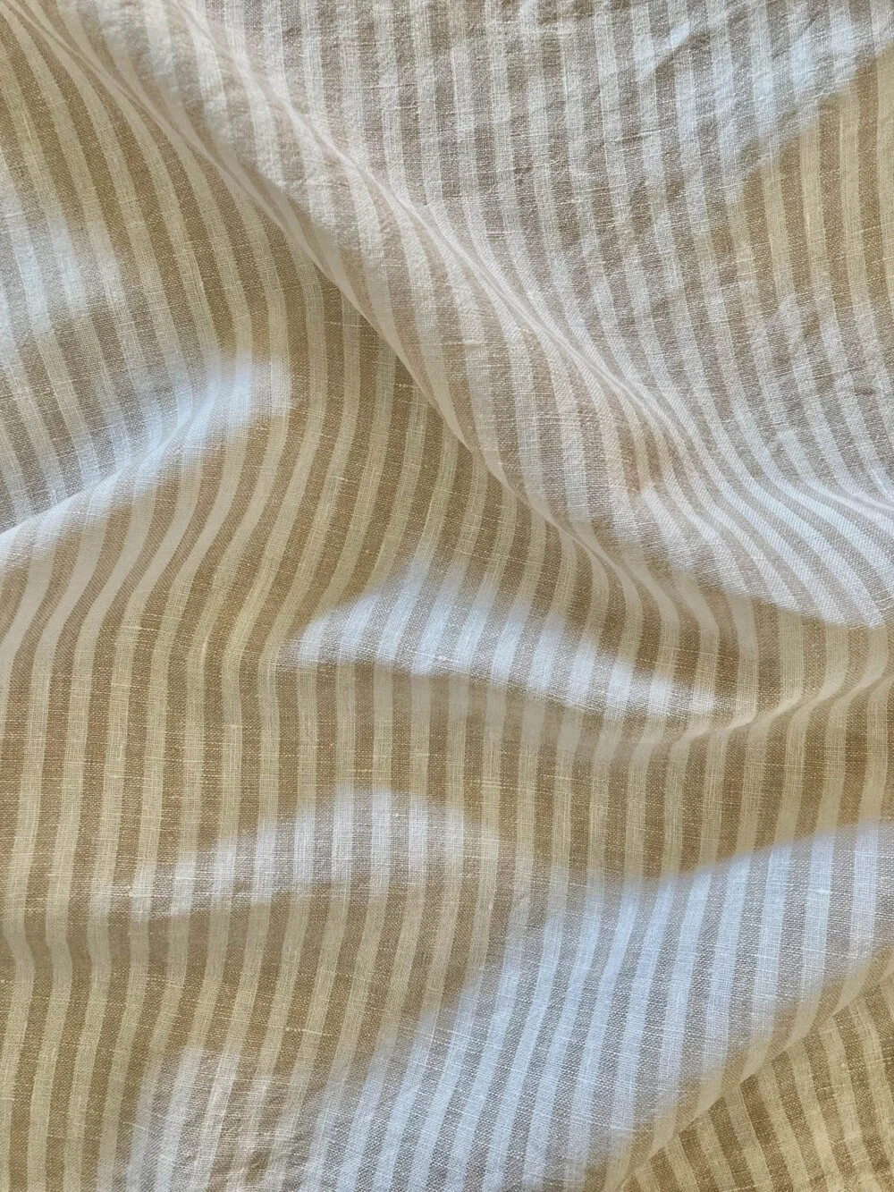Natural Stripe Linen Napkin | $3.10