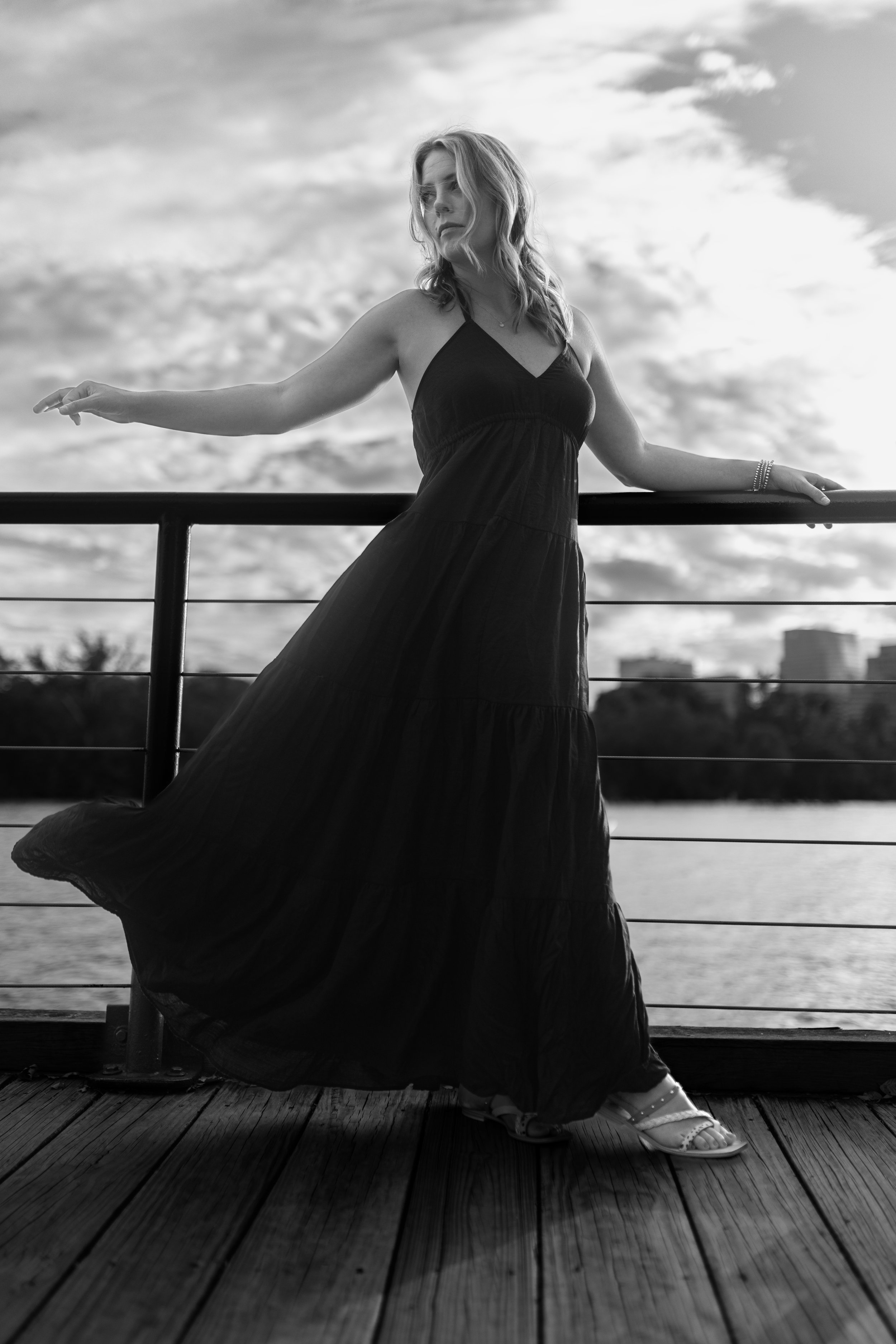Gtown Pier BW.jpg
