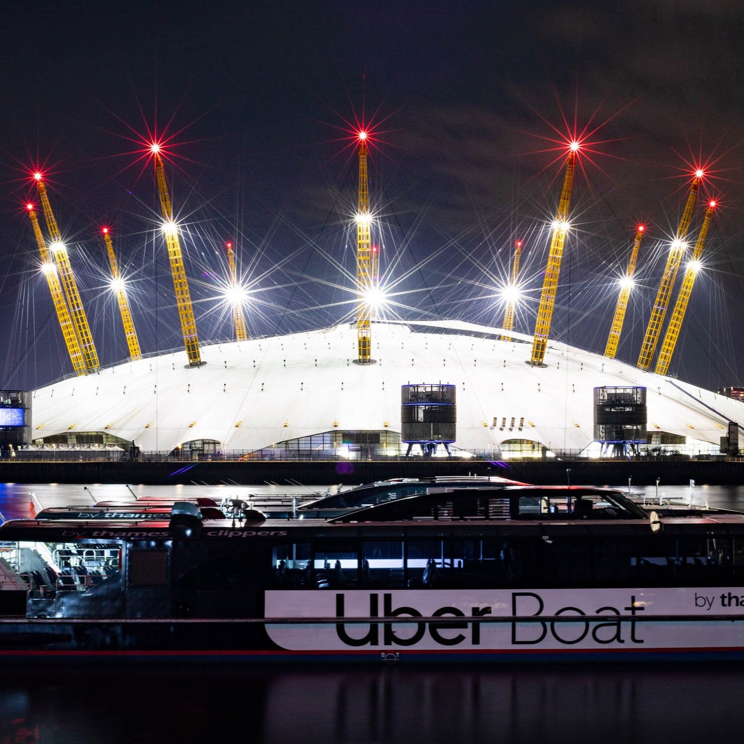 The O2 from Trinity Buoy Wharf