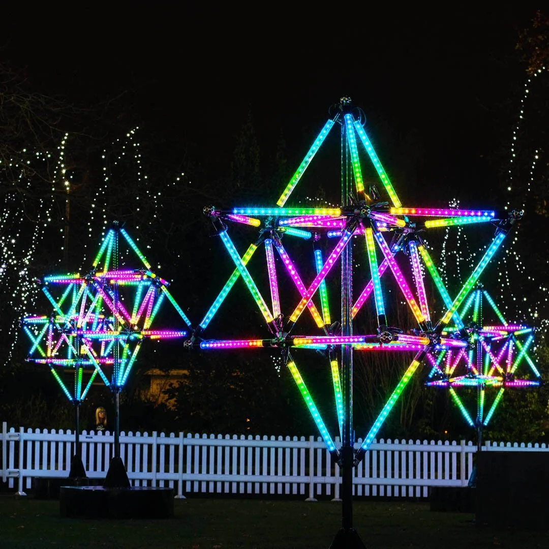 Tetra Park by Mandy Lights at Canary Wharf