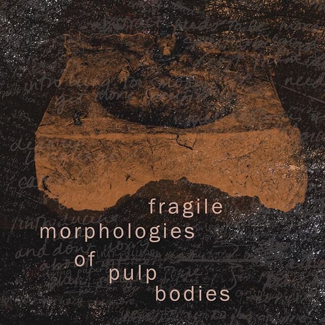 Yes, y'all, this is it - I'm graduating from the Interdisciplinary Book &amp; Paper Arts program at Columbia College Chicago! Fragile Morphologies of Pulp Bodies is my M.F.A. thesis project, culminating in an artist book I've published through magclo