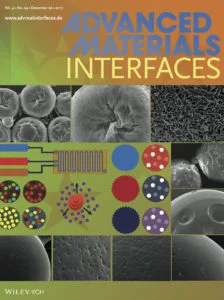 Cover article of Volume 4, Issue 22 of Advanced Materials Interfaces