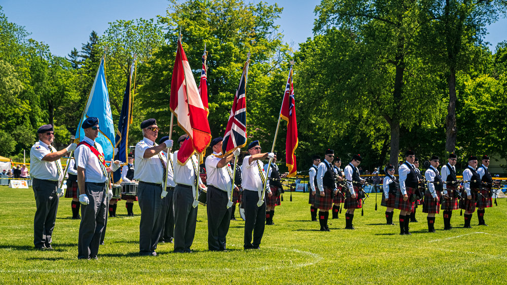 Games Opening - Colour Party Enters