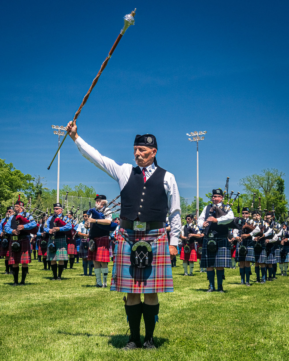 Georgetown Highland Games - Massed Bands