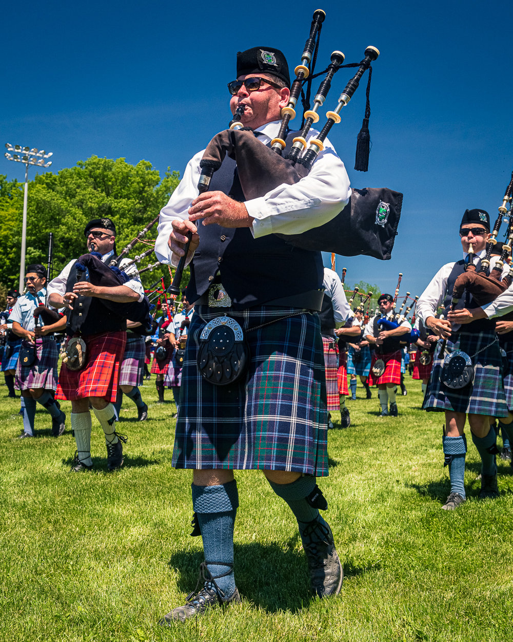 Georgetown Highland Games - Massed Bands
