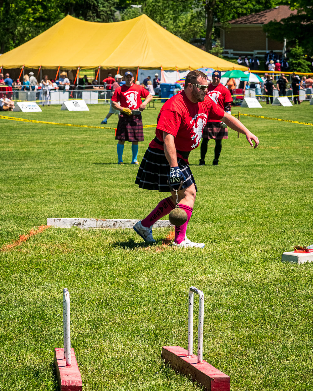 Georgetown Highland Games - Heavies Competitors