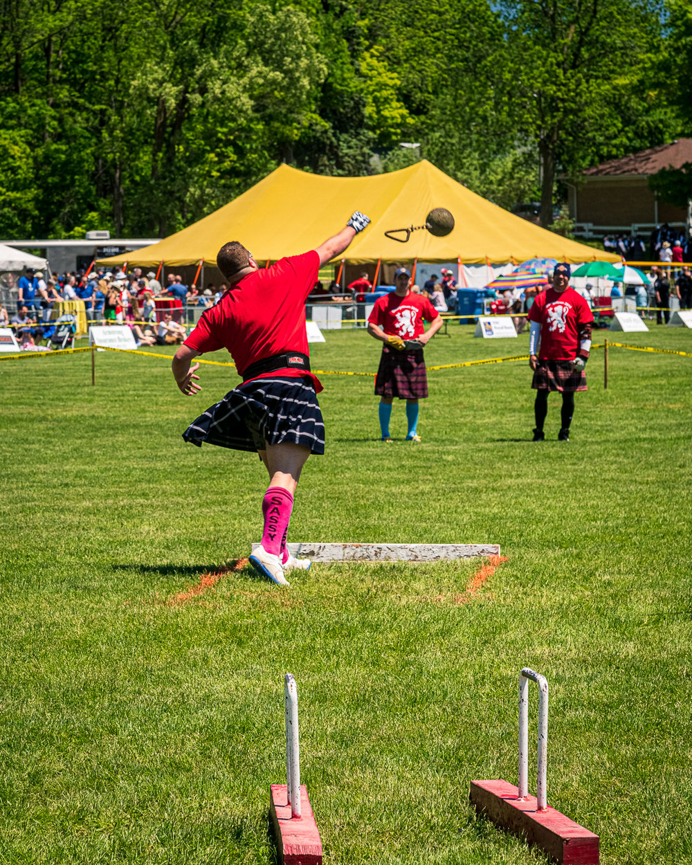 Georgetown Highland Games - Heavies Competitors